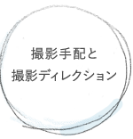 撮影手配と撮影ディレクション